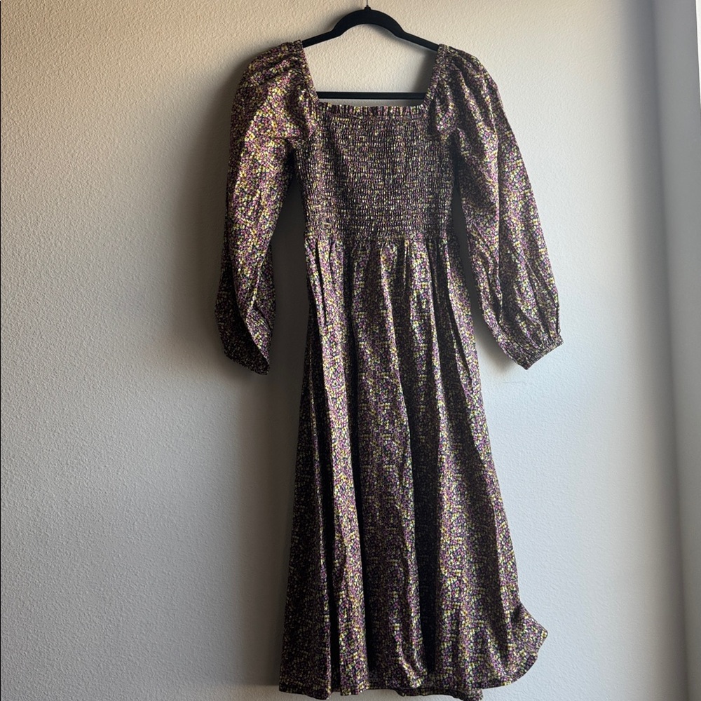 NWT Organic cotton daydream dress in Liberty® Busy Izzy fabric size small - Picture 6 of 6
